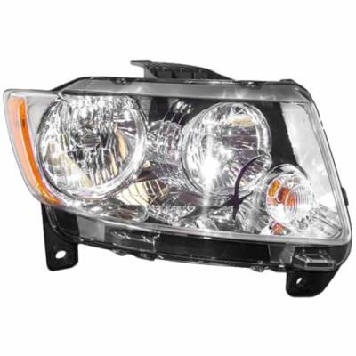 Rareelectrical - New Right Headlights Compatible With Jeep Grand Cherokee 3.6L 5.7L 6.4L 2011 2012 2013 By Part - Image 4
