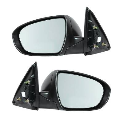 Rareelectrical - New Pair Of Door Mirrors Fits Kia Optima 2011-12 876202T110 876102T110 Ki1320152 - Image 2