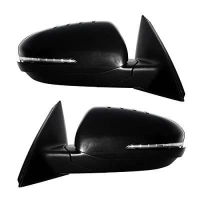 Rareelectrical - New Pair Of Door Mirrors Fits Kia Optima 2011-12 876202T110 876102T110 Ki1320152 - Image 7