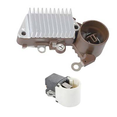 Rareelectrical - New 12 Volt Regulator Kit Fits John Deere Excavator 50 Zts At254905 126000-1370 - Image 1