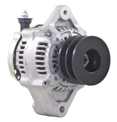 Rareelectrical - New 12 Volt 60 Amp Alternator Compatible With Komatsu Compact Wheel Loader Wa80-5 Wa70-5 - Image 3