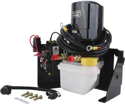 Rareelectrical - New 12 Volt Tilt & Trim Motor Fits Mercruiser Marine Apps 865380A25 Reservoir - Image 1