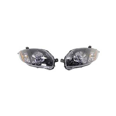 Rareelectrical - New Pair Of Headlights Fits Mitsubishi Eclipse Convertible 2007-2009 Mi2505118 - Image 1