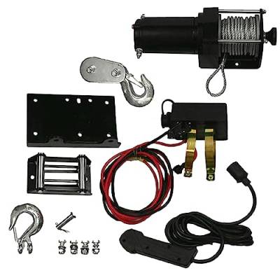 Rareelectrical - New 2500 Lb Complete Winch Motor Assembly Compatible With Honda Arctic Cat Atv Utv 10904 Rw00704 - Image 6