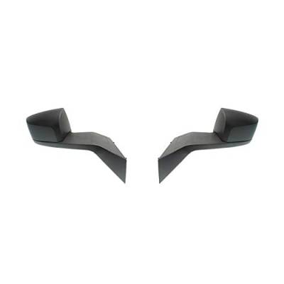Rareelectrical - New Black Door Mirror Pair Fits Volvo Hd Vn Vn64t 2015-16 2017 82361058 82334903 - Image 1
