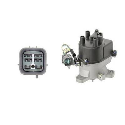 Rareelectrical - New Distributor Compatible With Honda Civic 1996 1997 1998 1.6L 30100P2ea01 31-17420 84-17420 - Image 2