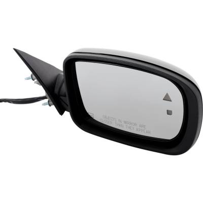 Rareelectrical - New Right Mirror Compatible With Dodge Charger 2011-2018 By Part Numbers Ch1321453 1Nj06tzzal - Image 1
