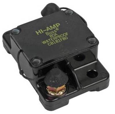 COOPER BUSSMAN - New Cooper Bussman Circuit Breaker Compatible With 0-30Vdc 80 Amp Automatic Type 1 Cb181f80 - Image 1