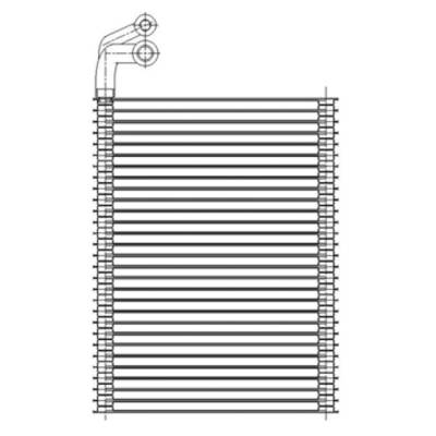Rareelectrical - New A/C Evaporator Core Compatible With Chrysler 300 Base C Lx S Srt8 2014-2016 68238026Aa - Image 8