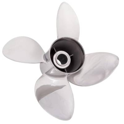 Rareelectrical - New Stainless Steel Propeller Compatible With Mercury Omc I/O By 9573-153-22 6Aw-45B76-10-00 - Image 6