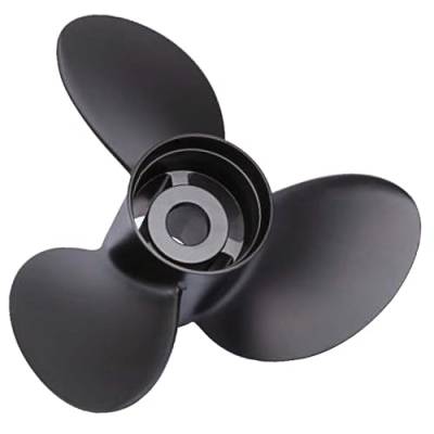 Rareelectrical - New Propeller Compatible With Yamaha 2 Stroke C115 P115 15 Spline 115 1990 1991 1992 1993 1994 1995 - Image 6