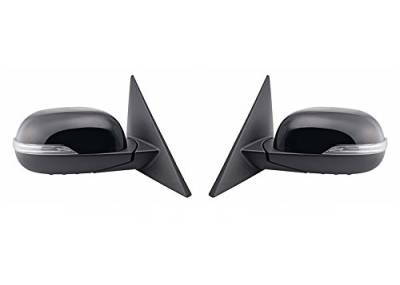 Rareelectrical - New Door Mirror Pair Compatible With Kia Soul 2014 W/ Signal Power Heated Pin 87620 87610 B2550 - Image 9