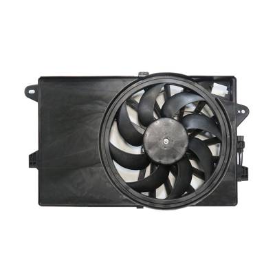 Rareelectrical - New Dual Radiator & Condenser Fan Fits Fiat 500 1.4L 12-18 Fi3115103 68184569Ac - Image 1