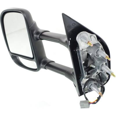 Rareelectrical - New Left Mirror Compatible With Ford E-150 E-250 Xlt Xl Base Standard Extended Passenger Cargo Van - Image 3