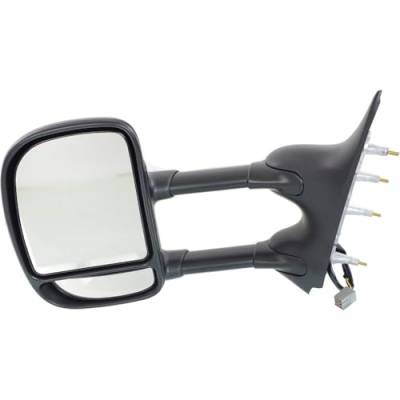 Rareelectrical - New Left Mirror Compatible With Ford E-150 E-250 Xlt Xl Base Standard Extended Passenger Cargo Van - Image 9