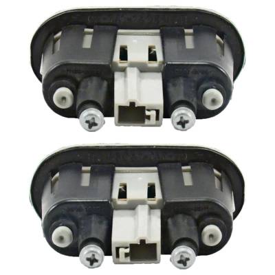 Rareelectrical - New Pair Of Daytime Running Lights Compatible With Volkswagen Beetle 1.8L 1.9L 2.0L 1998 1999 2000 - Image 1