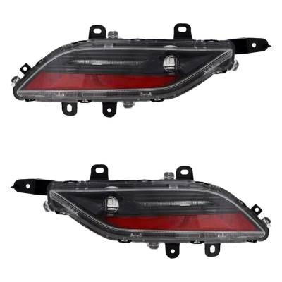 Rareelectrical - New Pair Of Daytime Running Lights Compatible With Toyota Venza 2.5L 2021 2022 2023 By Part Numbers - Image 3