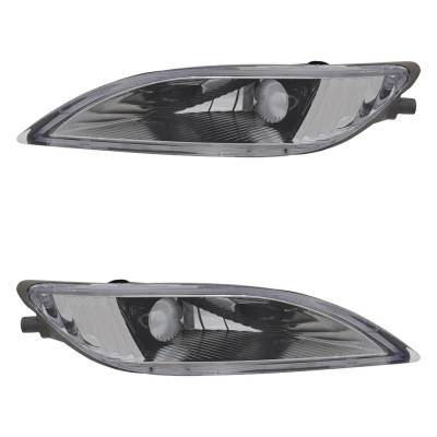 Rareelectrical - New Pair Of Daytime Running Lights Compatible With Toyota Sienna 2006 2007 2008 2009 2010 By Part - Image 1
