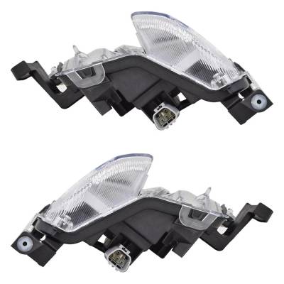 Rareelectrical - New Pair Of Daytime Running Lights Compatible With Toyota Prius Prime 1.8L 2017 2018 2019 2020 2021 - Image 6