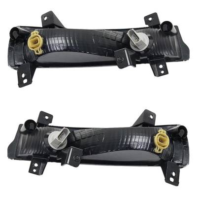 Rareelectrical - New Pair Of Daytime Running Lights Compatible With Jeep Compass 2017 2018 2019 2020 2021 By Part - Image 10