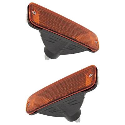 Rareelectrical - New Pair Of Daytime Running Lights Compatible With Toyota Tacoma 1995 1996 1997 1998 1999 2000 By - Image 9