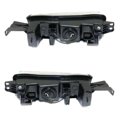 Rareelectrical - New Pair Of Daytime Running Lights Compatible With Toyota Prius V 1.8L 2015 2016 2017 By Part - Image 3