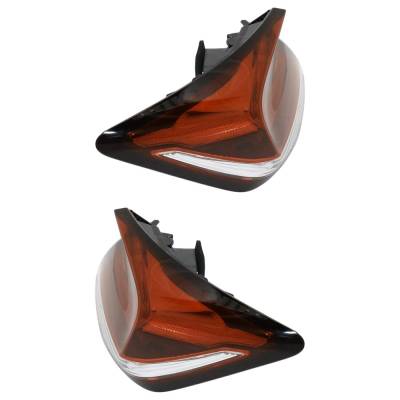 Rareelectrical - New Pair Of Tail Lights Compatible With Honda Civic 1.8L 2.4L 2014 2015 By Part Numbers Ho2801187 - Image 5
