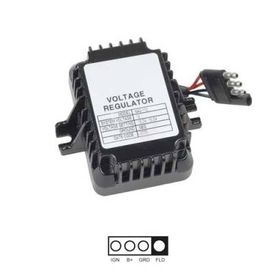 Rareelectrical - New Voltage Regulator Compatible With 12 Volt Niehoff 250Amp Mci Eagle Buses A2-110 A2110 - Image 2