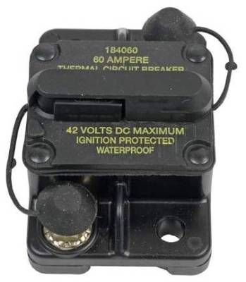 Rareelectrical - New Cooper Bussman Circuit Breaker Compatible With 0-42Vdc 60 Amp Manual Type Iii Cb184f60 - Image 5