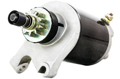 Rareelectrical - Starter Motor Compatible With Evinrude E10frel 4 Stroke E10t E15d E15e E15f 584608 586275 5368 - Image 1