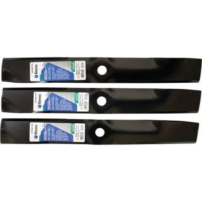 Rareelectrical - New 18.625In Medium-Lift Blade Compatible With John Deere Scotts 2.5In Width 0.203In Thickness - Image 1