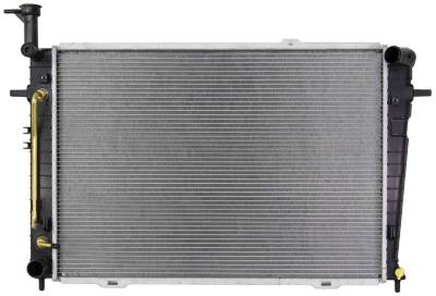 Rareelectrical - New Radiator Assembly Compatible With Hyundai 05-06 Tucson W/ Manual A/C Hy3010151 Cu2786 2567 - Image 1