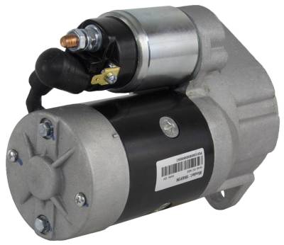 Rareelectrical - New Starter Motor Compatible With 4Tnv98 4Tnv98t Yanmar S13-204 By Part Numbers S13-204 S13204 - Image 1