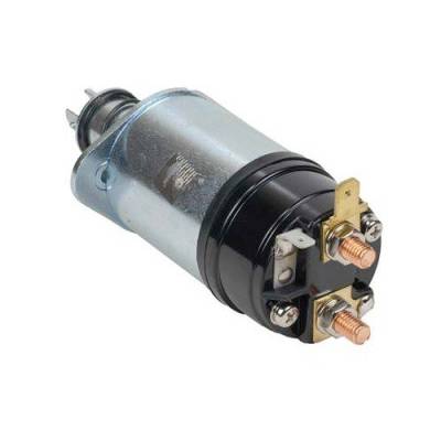 Rareelectrical - New 12V Solenoid Compatible With Lucas M45g Land Rover Massey Ferguson Perkins 46490 60933124 - Image 1