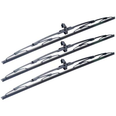 Rareelectrical - New 17" OEM Valeo Wiper Blade Set Of 3 Fits Toyota Tercel Std 83-86 85220-16440 - Image 1