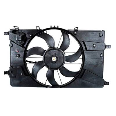 Rareelectrical - New Cooling Fan Compatible With Chevrolet Cruze Limited 2016, Single Fan, Pa+Gf Shroud Material, 4 - Image 3