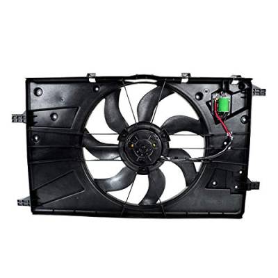 Rareelectrical - New Cooling Fan Compatible With Chevrolet Cruze Limited 2016, Single Fan, Pa+Gf Shroud Material, 4 - Image 4