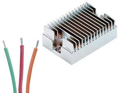 Rareelectrical - New Chrome Generator Regulator Compatible With Harley Davidson 74507-85 74510-64 74510-65 - Image 3