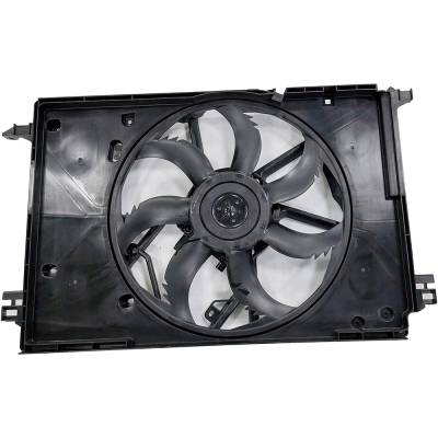 Rareelectrical - New Dual Radiator And Condenser Fan Compatible With Toyota Rav4 Hybrid Limited Woodland Edition Xle - Image 1