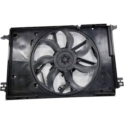 Rareelectrical - New Dual Radiator And Condenser Fan Compatible With Toyota Rav4 Hybrid Limited Woodland Edition Xle - Image 4