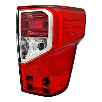 Rareelectrical - New Passenger Side Halogen Tail Light Compatible With Nissan Titan Crew Cab 2017 2018 2019 2020 2021 - Image 4