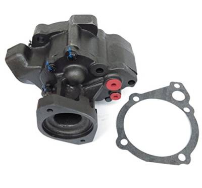 Rareelectrical - New Hd Oil Pump Compatible With Cummins Engine Nt855 Helical Gear 3803369 3609833 3821579 3027421 - Image 1