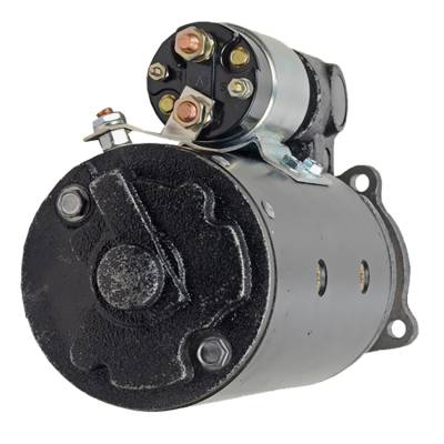 Rareelectrical - New 12 Volt 10T Starter Compatible With International Backhoe I-3600Ad Paylogger S-9 1113676 - Image 3