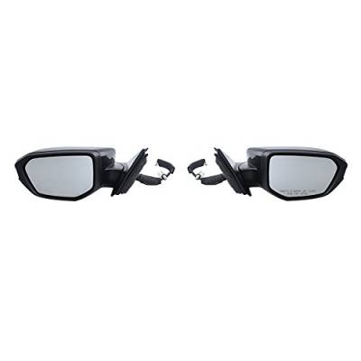 Rareelectrical - New Pair Door Mirror Compatible With Honda Civic 2016 4 Heads 4 Pin 76201Tbaa11zf Ho1321283 - Image 5
