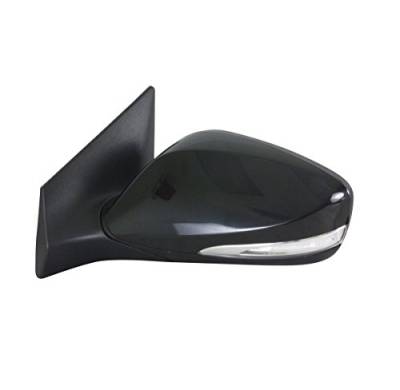 Rareelectrical - Lh Door Mirror Compatible With Hyundai 11-12 Elantra Sedan Power Heated W/Signal Hy1320178 - Image 5