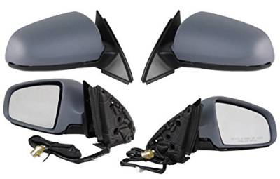 Rareelectrical - New Mirror Set Power Heat W/O Memory Compatible With 2002-2008 Audi A4 8E1858531aa01c Au1320106 - Image 3