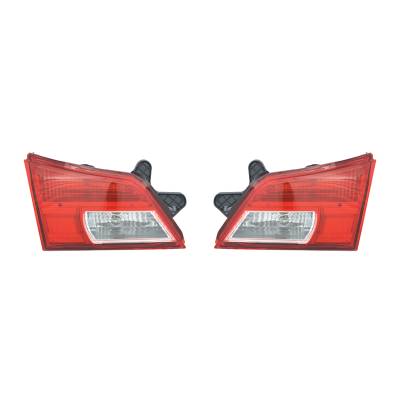 Rareelectrical - New Inner Tail Light Pair Compatible With Subaru Outback 2010-2014 84912Aj07a Su2803101 84912Aj08a - Image 1