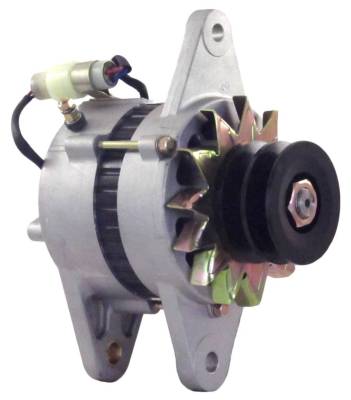 Rareelectrical - New Alternator Compatible With Hitachi Excavator Zx200lc Zx200 Zaxis 200 Ex120 S004tu6386 50Amp - Image 1