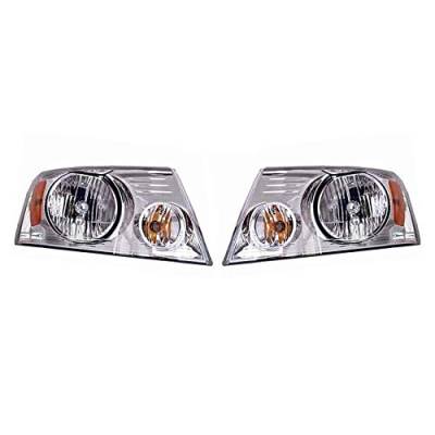 Rareelectrical - New Head Light Pair Fits Ford F-150 2004-08 7L3z-13008-Ga 7L3z13008ga Fo2502201 - Image 5