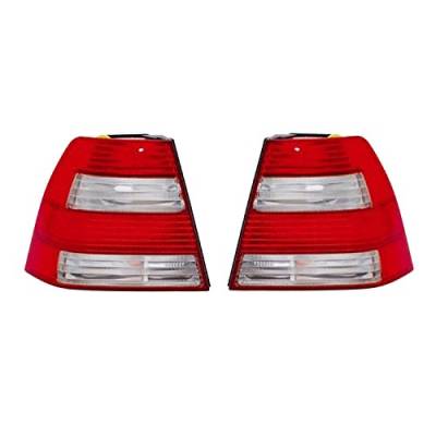 Rareelectrical - New Tail Light Pair Compatible With Volkswagen Jetta Gen4 Sedan 04-05 Vw2800120 Vw2801120 1Jm 945 - Image 3